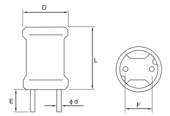 High Inductance Choke Chev Inductor LHR1016 Series
